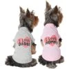 Frisco I Love Daddy Dog & Cat T-Shirt, Gray & Frisco I Love Mommy Dog & Cat T-Shirt -Blue Buffalo Shop 302760 MAIN. AC SS1800 V1623063764