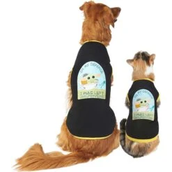 STAR WARS THE MANDALORIAN GROGU "Cutest Bounty" Reversible Dog & Cat Bandana & STAR WARS THE MANDALORIAN GROGU "Left Unsupervised" Dog & Cat T-Shirt -Blue Buffalo Shop 303014 PT3. AC SS1800 V1632364585