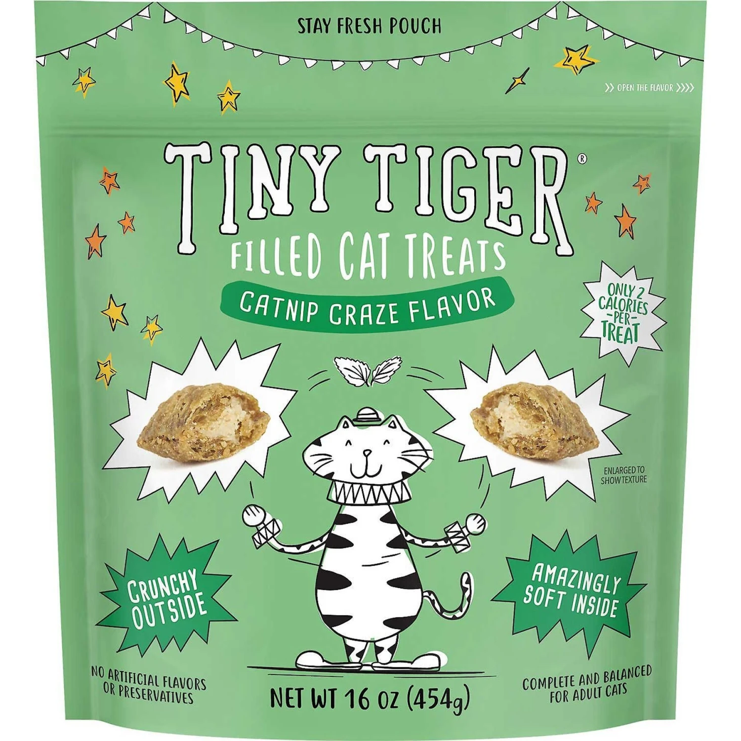 Tiny Tiger Pate Beef Recipe Grain-Free Canned Cat Food & Tiny Tiger Catnip Craze Flavor Filled Cat Treats 8 Tiny Tiger Pate Beef Recipe Grain-Free Canned Cat Food & Tiny Tiger Catnip Craze Flavor Filled Cat Treats - Image 6