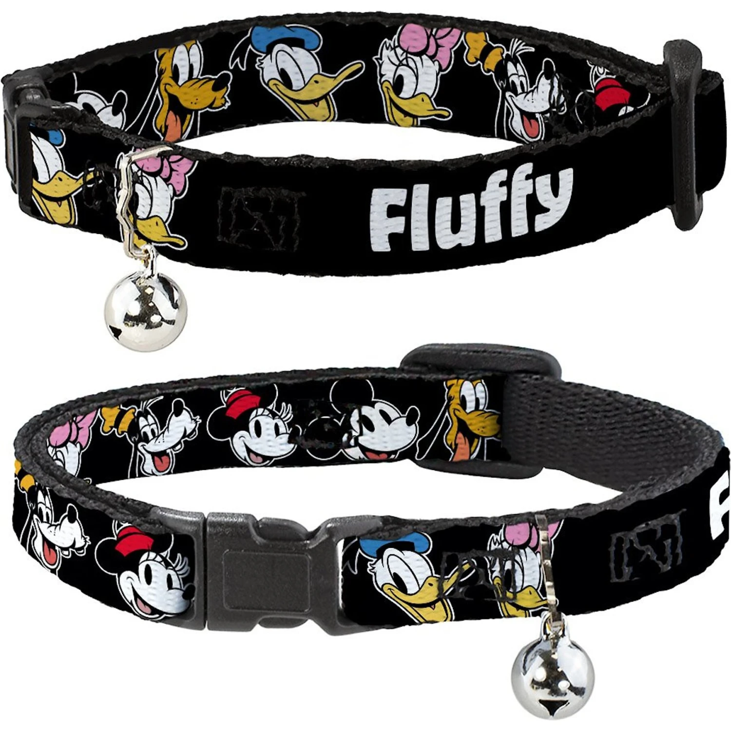Buckle-Down Disney The Sensational Six Smiling Faces Personalized Breakaway Cat Collar With Bell 3 Buckle-Down Disney The Sensational Six Smiling Faces Personalized Breakaway Cat Collar With Bell
