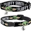 Buckle-Down Star Wars The Child Chibi Face Personalized Breakaway Cat Collar With Bell -Blue Buffalo Shop 306418 MAIN. AC SS1800 V1625250795