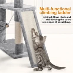 Yaheetech 70-in Cat Tree Condo -Blue Buffalo Shop 306497 PT7. AC SS1800 V1661276061