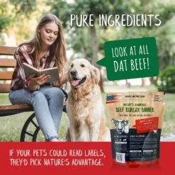 Nature's Advantage Grain-Free Beef Burger Dinner Dry Dog Food -Blue Buffalo Shop 308131 PT2. AC SS1800 V1627422165
