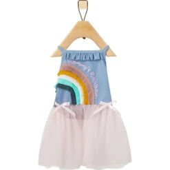 Frisco Rainbow Denim Dog & Cat Dress 11 Frisco Rainbow Denim Dog & Cat Dress -Blue Buffalo Shop 312144 PT3. AC SS1800 V1644526358