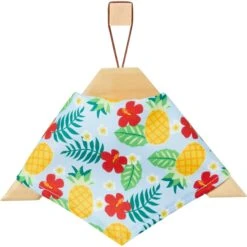 Frisco Hawaiian Pineapple Dog & Cat Bandana -Blue Buffalo Shop 312300 PT3. AC SS1800 V1644881518