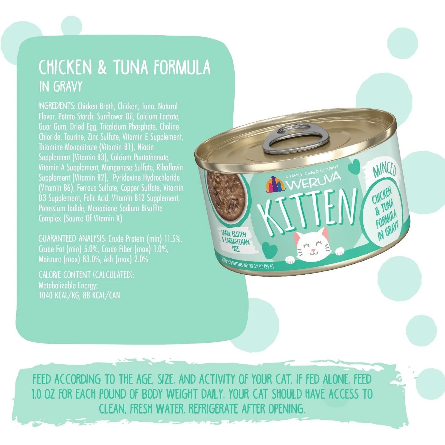 Weruva Chicken & Tuna Formula In Gravy Wet Cat Food 10 Weruva Chicken & Tuna Formula In Gravy Wet Cat Food - Image 8