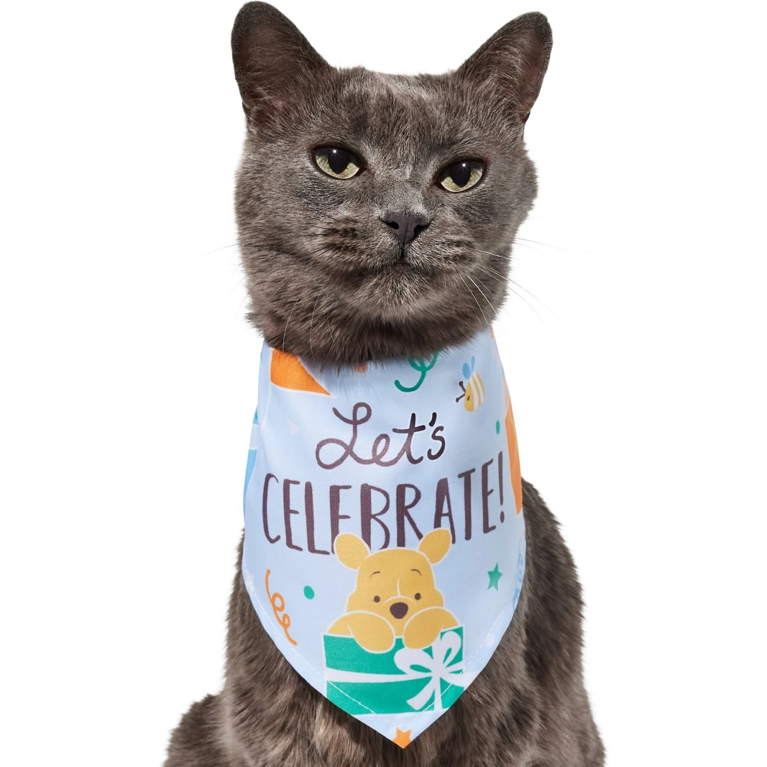 Disney Winnie The Pooh Birthday Dog & Cat Bandana 5 Disney Winnie The Pooh Birthday Dog & Cat Bandana - Image 3