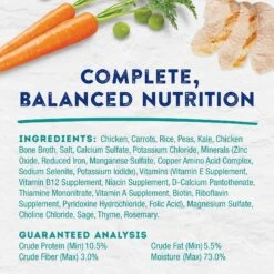 Natural Balance Platefulls Harvest Chicken & Rice Recipe Wet Dog Food, 9-oz Pouch, Case Of 12 -Blue Buffalo Shop 316437 PT6. AC SS1800 V1627595219
