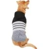 Frisco Gray Striped Dog & Cat Hoodie -Blue Buffalo Shop 317305 MAIN. AC SS1800 V1646442285
