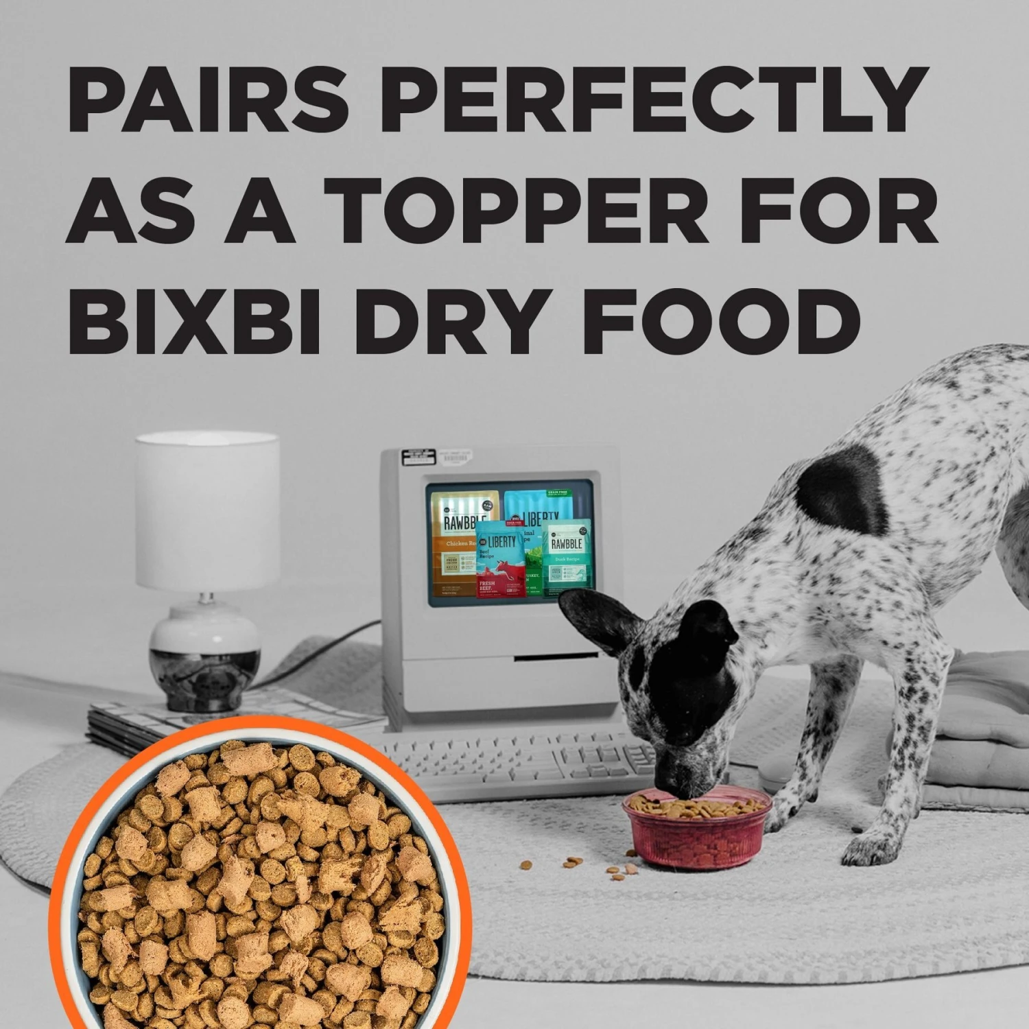 BIXBI Liberty Chicken Recipe Freeze-Dried Dog Topper & Treat, 4.5-oz Bag 6 BIXBI Liberty Chicken Recipe Freeze-Dried Dog Topper & Treat, 4.5-oz Bag - Image 4