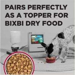 BIXBI Liberty Beef Recipe Freeze-Dried Dog Topper & Treat, 4.5-oz Bag -Blue Buffalo Shop 317483 PT4. AC SS1800 V1698947348