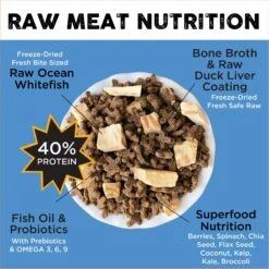 Nature's Diet Ultimate Raw Duck Liver Coated Kibble With Whitefish Filet Inclusions Freeze-Dried Cat Food, 5-lb Bag -Blue Buffalo Shop 318141 PT2. AC SS1800 V1628808103