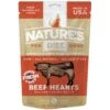 Nature's Diet Beef Heart Raw Freeze-Dried Dog Treats, 4-oz Pouch