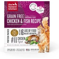 The Honest Kitchen Dehydrated Chicken & Fish Grain-Free Cat Food