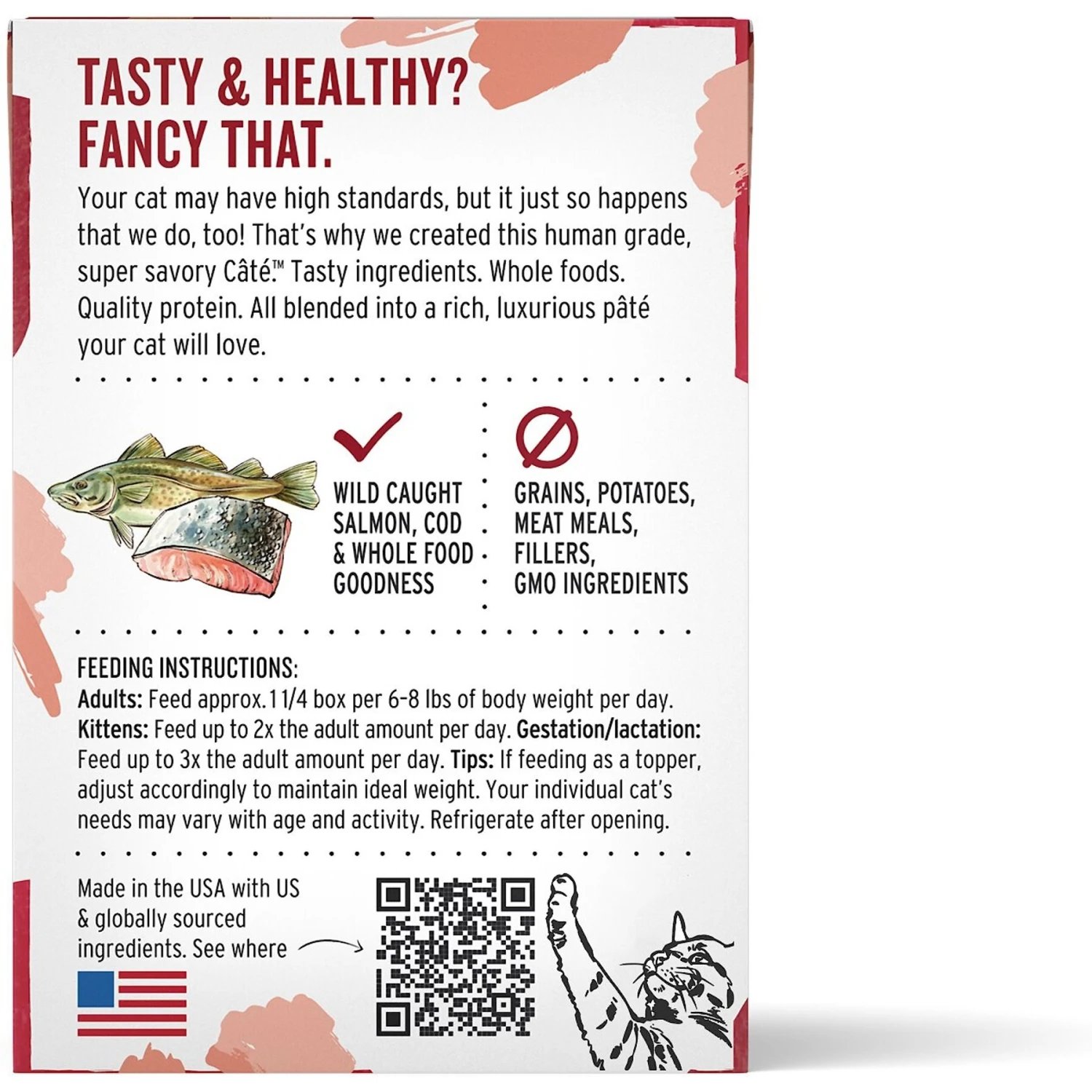 The Honest Kitchen Grain-Free Salmon & Cod Pate Wet Cat Food 4 The Honest Kitchen Grain-Free Salmon & Cod Pate Wet Cat Food - Image 2