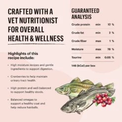 The Honest Kitchen Grain-Free Salmon & Cod Pate Wet Cat Food 12 The Honest Kitchen Grain-Free Salmon & Cod Pate Wet Cat Food -Blue Buffalo Shop 324348 PT3. AC SS1800 V1635803204