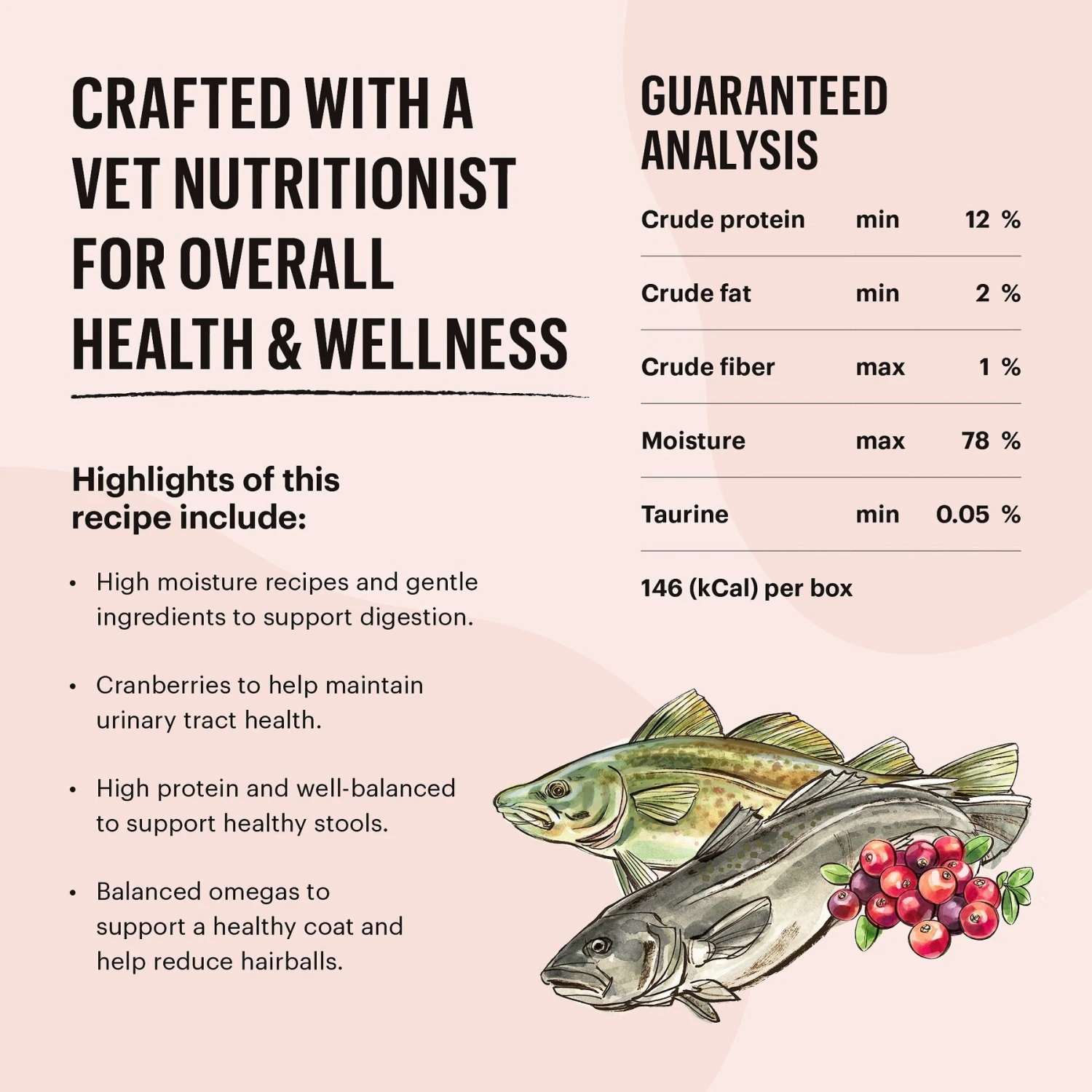 The Honest Kitchen Grain-Free Salmon & Cod Pate Wet Cat Food 6 The Honest Kitchen Grain-Free Salmon & Cod Pate Wet Cat Food - Image 4