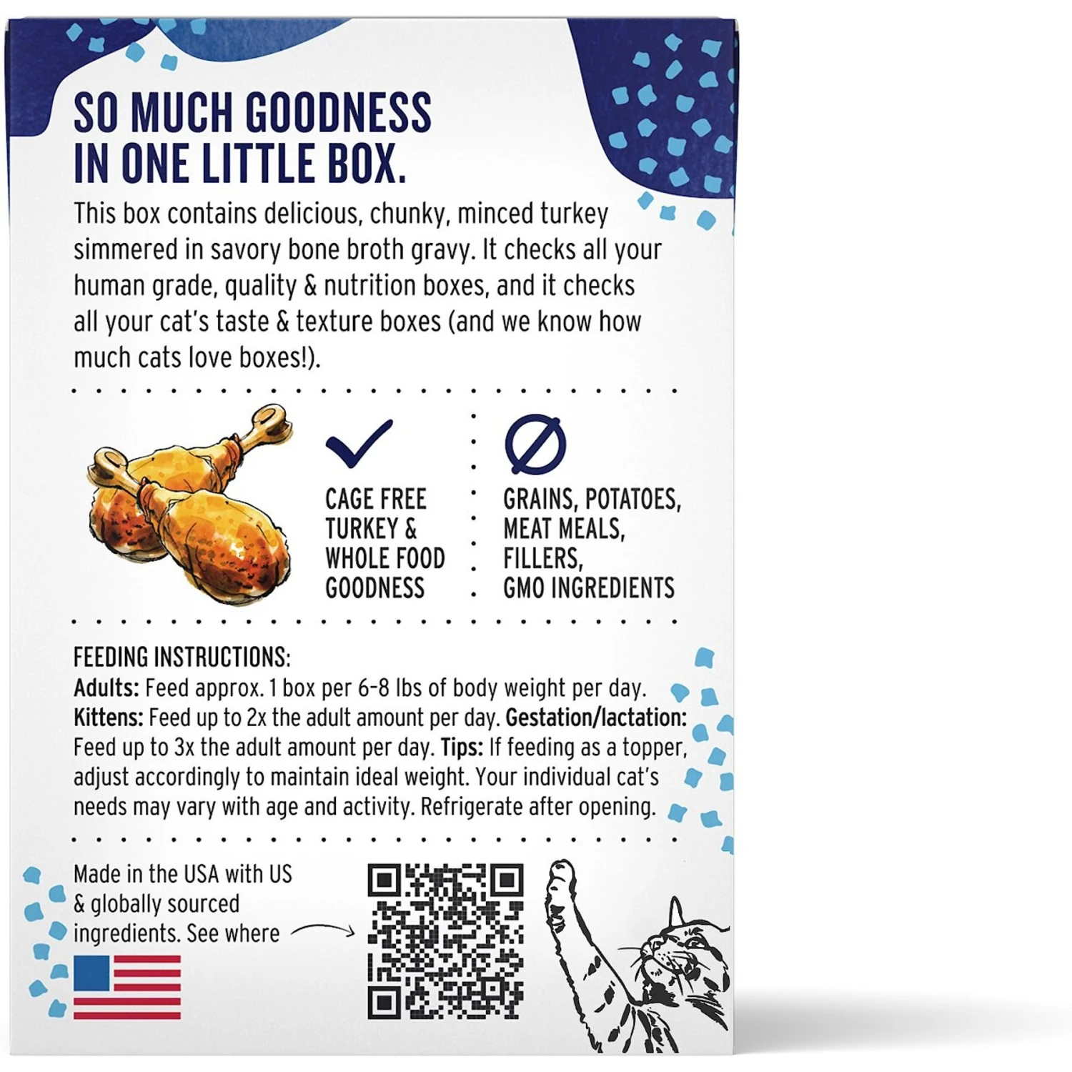 The Honest Kitchen Grain-Free Minced Turkey In Bone Broth Gravy Wet Cat Food, 5.5-oz, Case Of 12 4 The Honest Kitchen Grain-Free Minced Turkey In Bone Broth Gravy Wet Cat Food, 5.5-oz, Case Of 12 - Image 2