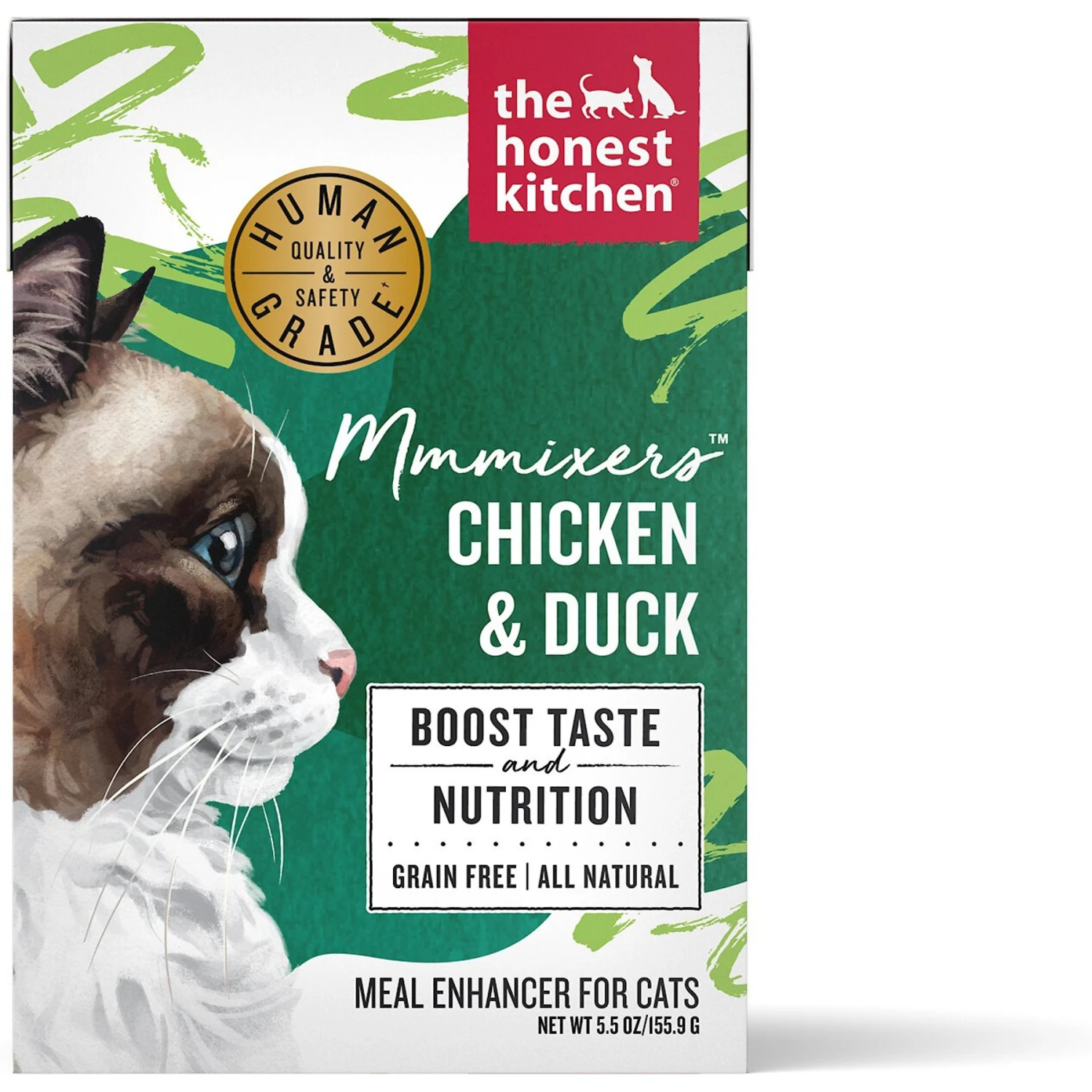 The Honest Kitchen Mmmixers Chicken & Duck Cat Food Topper 3 The Honest Kitchen Mmmixers Chicken & Duck Cat Food Topper