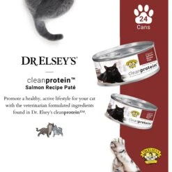 Dr. Elsey's Cleanprotein Salmon Recipe Wet Cat Food 11 Dr. Elsey's Cleanprotein Salmon Recipe Wet Cat Food -Blue Buffalo Shop 325179 PT2. AC SS1800 V1701366111