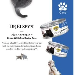 Dr. Elsey's Cleanprotein Whitefish Recipe Wet Cat Food 12 Dr. Elsey's Cleanprotein Whitefish Recipe Wet Cat Food -Blue Buffalo Shop 325182 PT3. AC SS1800 V1701366068