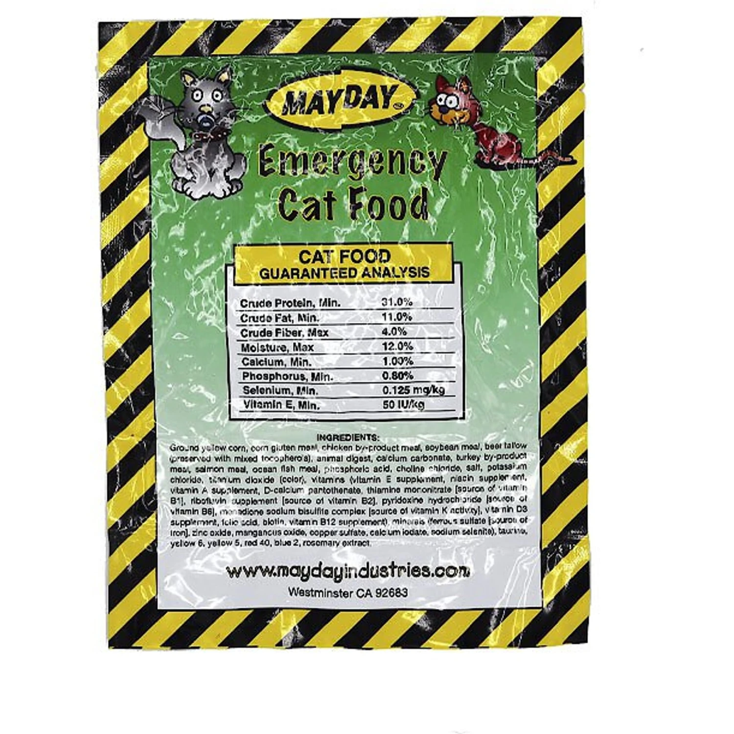 Mayday Emergency Dry Cat Food, 8-oz Bag 4 Mayday Emergency Dry Cat Food, 8-oz Bag - Image 2