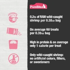 PureBites Shrimp Freeze-Dried Cat Treat 14 PureBites Shrimp Freeze-Dried Cat Treat -Blue Buffalo Shop 329740 PT5. AC SS1800 V1677594458