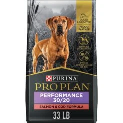 Purina Pro Plan Sport Performance All Life Stages High-Protein 30/20 Salmon & Cod Formula Dry Dog Food