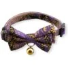 Necoichi Gilded Gold Bow Tie Breakaway Cat Collar -Blue Buffalo Shop 335341 MAIN. AC SS1800 V1643680336