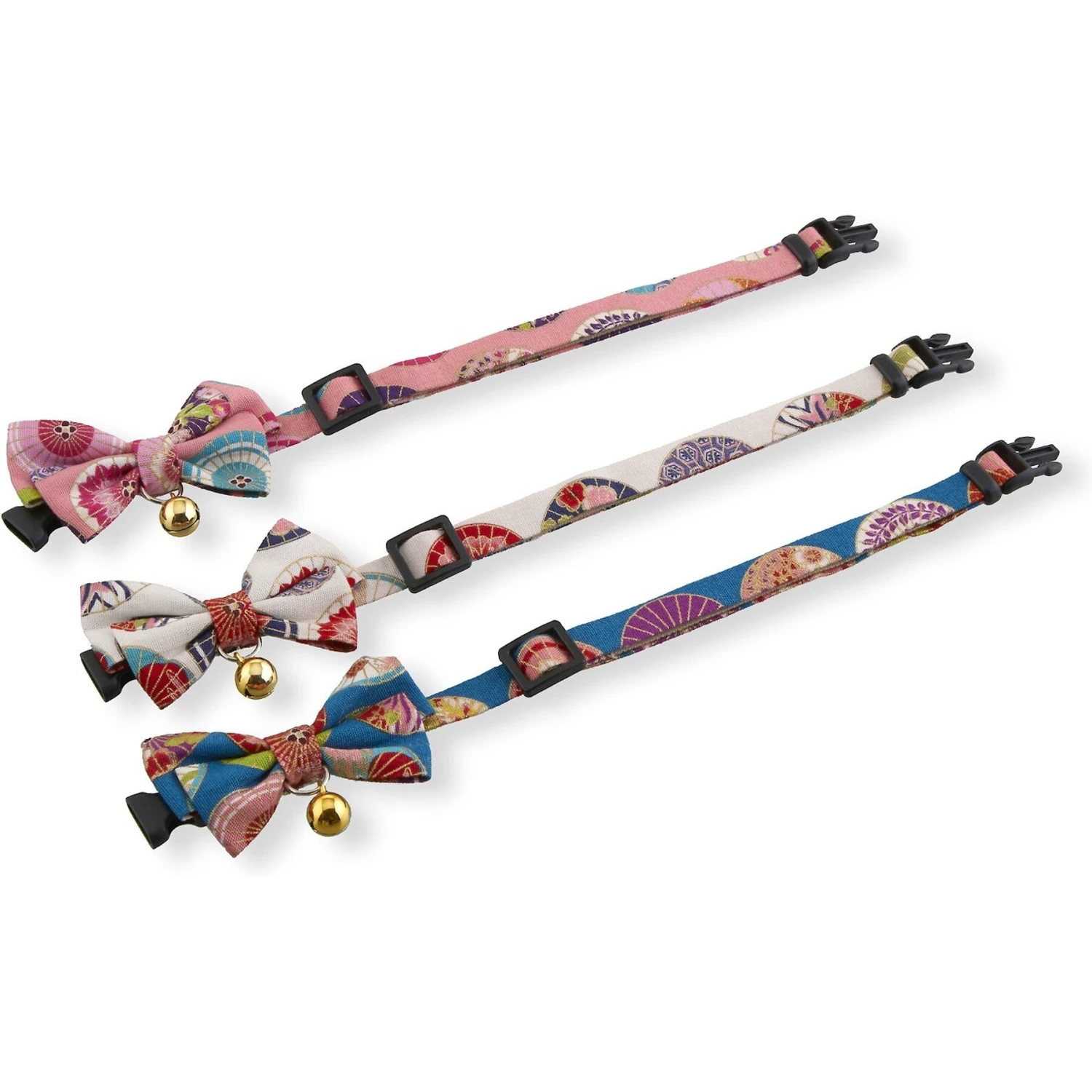 Necoichi Temari Bow Tie Breakaway Cat Collar 9 Necoichi Temari Bow Tie Breakaway Cat Collar - Image 7