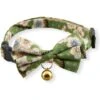 Necoichi Hanami Bow Tie Breakaway Cat Collar -Blue Buffalo Shop 335355 MAIN. AC SS1800 V1644918412