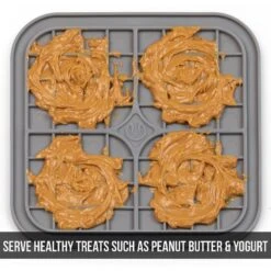 Hyper Pet IQ Enterain Dog & Cat Lick Mat, Gray 11 Hyper Pet IQ Enterain Dog & Cat Lick Mat, Gray -Blue Buffalo Shop 338384 PT3. AC SS1800 V1634654541