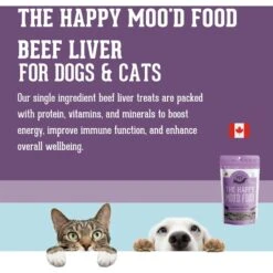 The Granville Island Pet Treatery The Happy Moo'D Food Dehydrated Beef Liver Dog & Cat Treats, 3.17-oz Bag 12 The Granville Island Pet Treatery The Happy Moo'D Food Dehydrated Beef Liver Dog & Cat Treats, 3.17-oz Bag -Blue Buffalo Shop 347615 PT3. AC SS1800 V1698846775