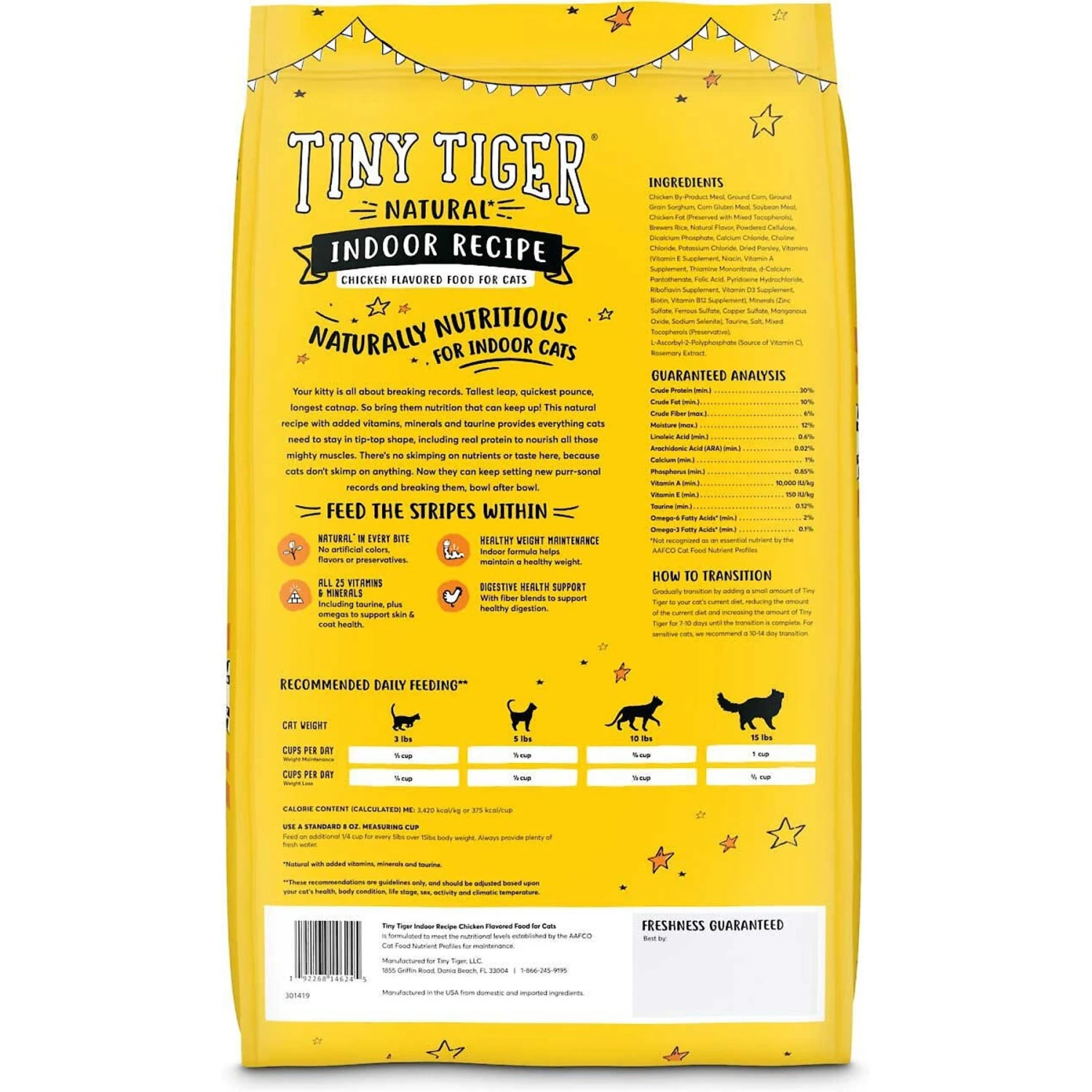 Tiny Tiger, Meaty Tenders Cat Treats, Salmon Recipe & Tiny Tiger, Natural Indoor Recipe Chicken Flavor Dry Cat Food 9 Tiny Tiger, Meaty Tenders Cat Treats, Salmon Recipe & Tiny Tiger, Natural Indoor Recipe Chicken Flavor Dry Cat Food - Image 7