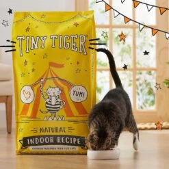 Tiny Tiger, Natural Indoor Recipe Chicken Flavor Dry Cat Food & Tiny Tiger Pate Chicken Recipe Grain-Free Canned Cat Food 14 Tiny Tiger, Natural Indoor Recipe Chicken Flavor Dry Cat Food & Tiny Tiger Pate Chicken Recipe Grain-Free Canned Cat Food -Blue Buffalo Shop 347716 PT3. AC SS1800 V1639541500