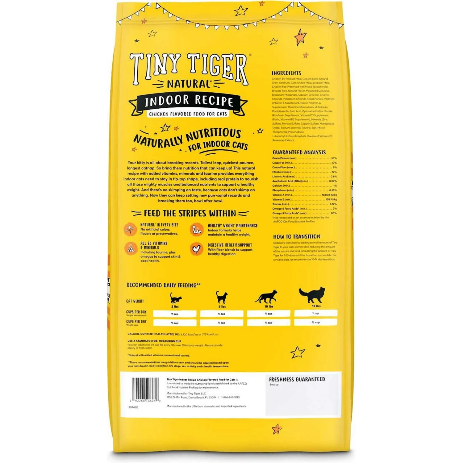 Tiny Tiger, Natural Indoor Recipe Chicken Flavor Dry Cat Food & Tiny Tiger Chunks In EXTRA Gravy Beef & Poultry Recipes Variety Pack Grain-Free Canned Cat Food 5 Tiny Tiger, Natural Indoor Recipe Chicken Flavor Dry Cat Food & Tiny Tiger Chunks In EXTRA Gravy Beef & Poultry Recipes Variety Pack Grain-Free Canned Cat Food - Image 3
