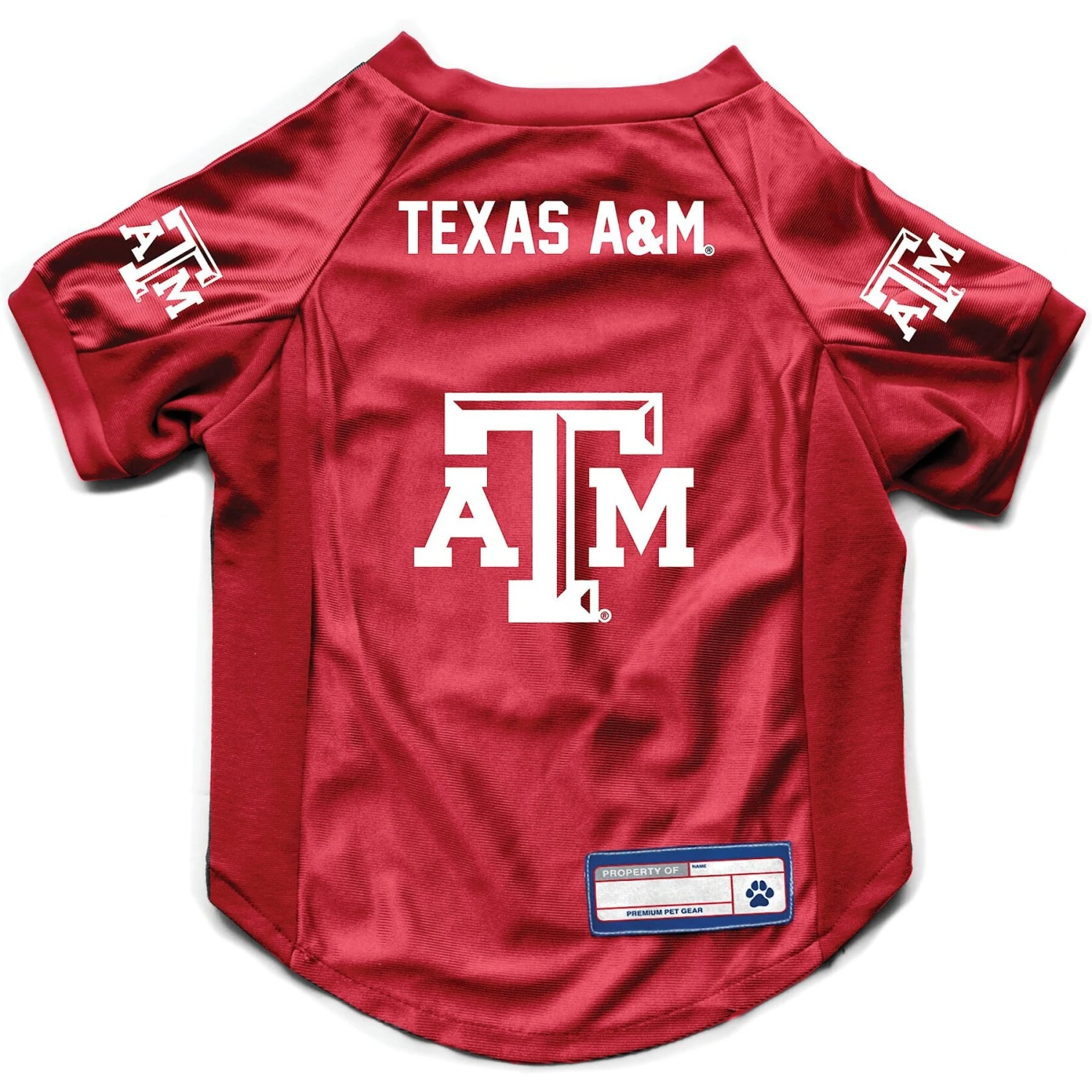 Littlearth NCAA Stretch Dog & Cat Jersey, Texas A & M University 3 Littlearth NCAA Stretch Dog & Cat Jersey, Texas A & M University