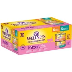 Wellness Complete Health Natural Grain-Free Deboned Chicken & Chicken Meal Dry Kitten Food & Wellness Complete Health Kitten Variety Pack Grain-Free Canned Cat Food, 3-oz, Case Of 12 16 Wellness Complete Health Natural Grain-Free Deboned Chicken & Chicken Meal Dry Kitten Food & Wellness Complete Health Kitten Variety Pack Grain-Free Canned Cat Food, 3-oz, Case Of 12 -Blue Buffalo Shop 353443 PT5. AC SS1800 V1639527384
