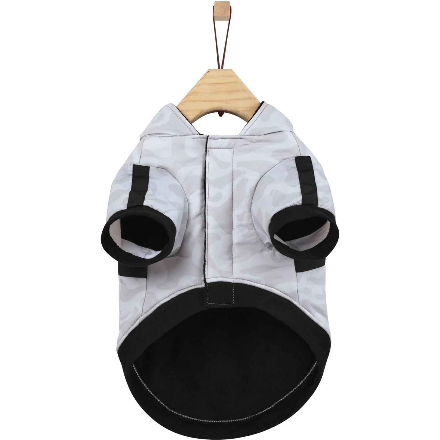 Frisco Mid-Heavyweight White Camouflage Dog & Cat Parka 7 Frisco Mid-Heavyweight White Camouflage Dog & Cat Parka - Image 5