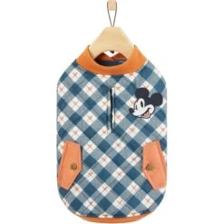 Disney Lightweight Mickey Quilted Bomber Dog & Cat Jacket -Blue Buffalo Shop 354012 PT4. AC SS1800 V1658959206