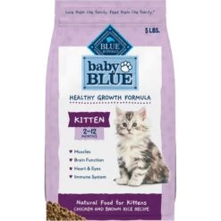 Blue Buffalo Baby Blue Healthy Growth Formula Natural Chicken & Brown Rice Recipe Kitten Dry Food