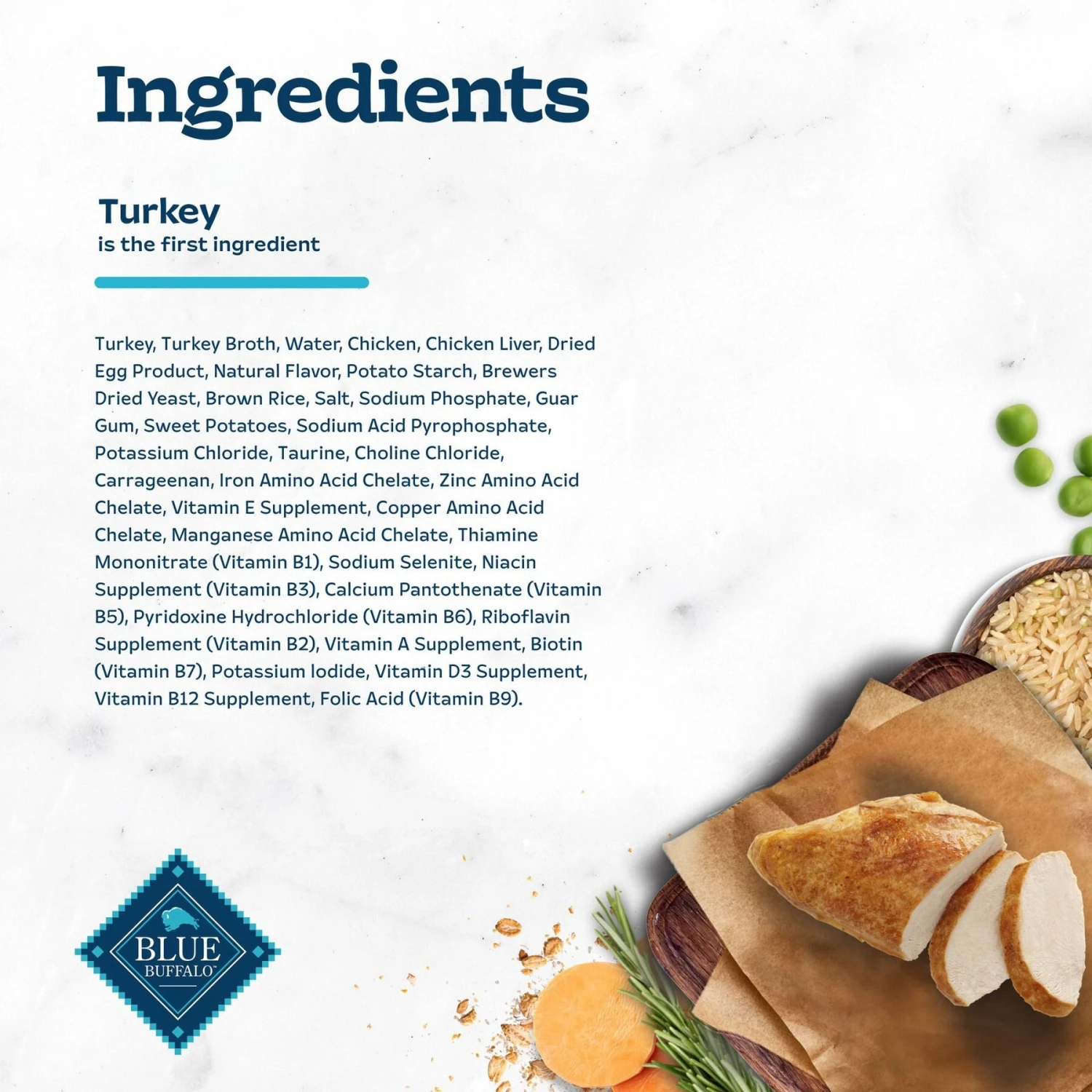 Blue Buffalo Tastefuls Savory Singles Turkey Entrée Cuts In Gravy Adult Cat Food, 2.6-oz Cup, Case Of 24 6 Blue Buffalo Tastefuls Savory Singles Turkey Entrée Cuts In Gravy Adult Cat Food, 2.6-oz Cup, Case Of 24 - Image 4