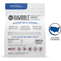 BIXBI RAWBBLE Turkey Recipe Grain-Free Freeze-Dried Cat Food -Blue Buffalo Shop 355138 PT1. AC SS1800 V1668733398