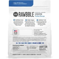 BIXBI RAWBBLE Turkey Recipe Grain-Free Freeze-Dried Cat Food -Blue Buffalo Shop 355138 PT2. AC SS1800 V1640043158