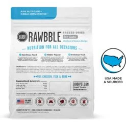 BIXBI RAWBBLE Chicken & Salmon Recipe Grain-Free Freeze-Dried Cat Food 10 BIXBI RAWBBLE Chicken & Salmon Recipe Grain-Free Freeze-Dried Cat Food -Blue Buffalo Shop 355142 PT1. AC SS1800 V1668730060