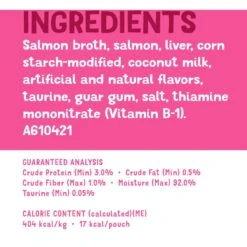 Friskies Pureed Topper Lil Shakes With Scrumptious Salmon Cat Food 16 Friskies Pureed Topper Lil Shakes With Scrumptious Salmon Cat Food -Blue Buffalo Shop 356286 PT5. AC SS1800 V1640289425