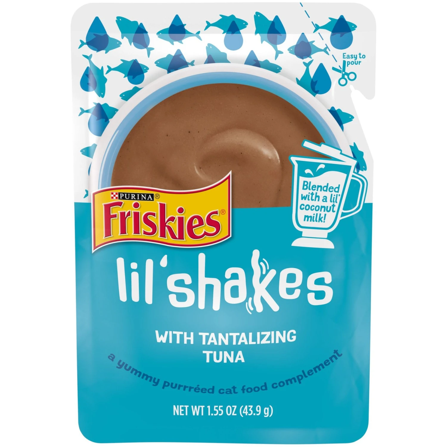 Friskies Lil' Shakes Tantalizing Tuna Cat Food 3 Friskies Lil' Shakes Tantalizing Tuna Cat Food