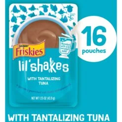 Friskies Lil' Shakes Tantalizing Tuna Cat Food 12 Friskies Lil' Shakes Tantalizing Tuna Cat Food -Blue Buffalo Shop 356301 PT1. AC SS1800 V1640287896