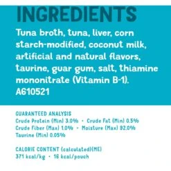 Friskies Lil' Shakes Tantalizing Tuna Cat Food 16 Friskies Lil' Shakes Tantalizing Tuna Cat Food -Blue Buffalo Shop 356301 PT5. AC SS1800 V1640289791
