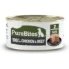 PureBites 100% Pure Chicken & Beef Paté Dog Food Toppings, 2.5-oz Can, 12 Count -Blue Buffalo Shop 356464 MAIN. AC SS1800 V1677859843